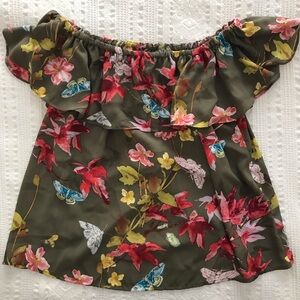 Maeve / Anthropologie multicolor top